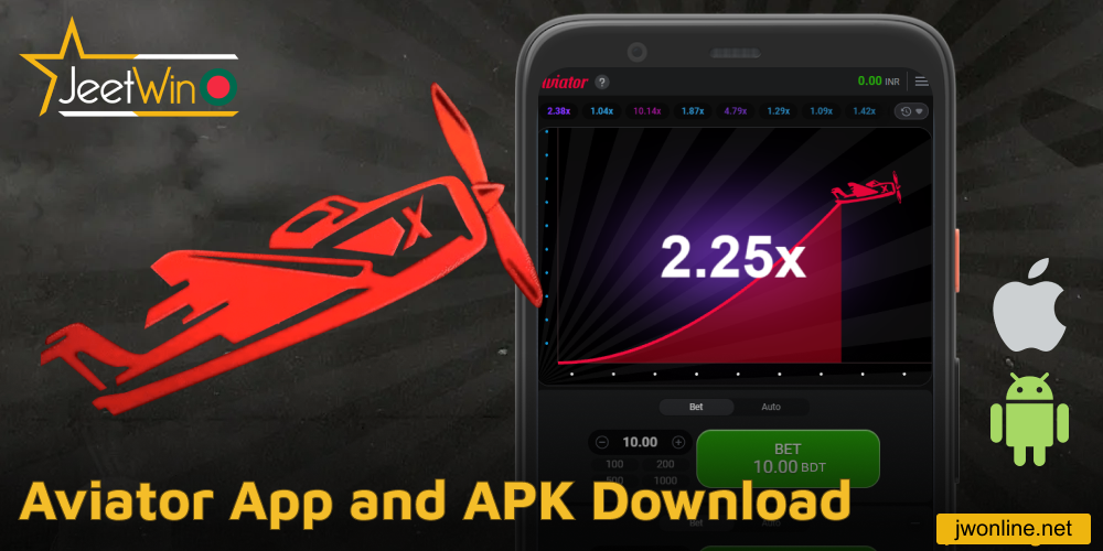 Aviator game available on Jeetwin mobile app