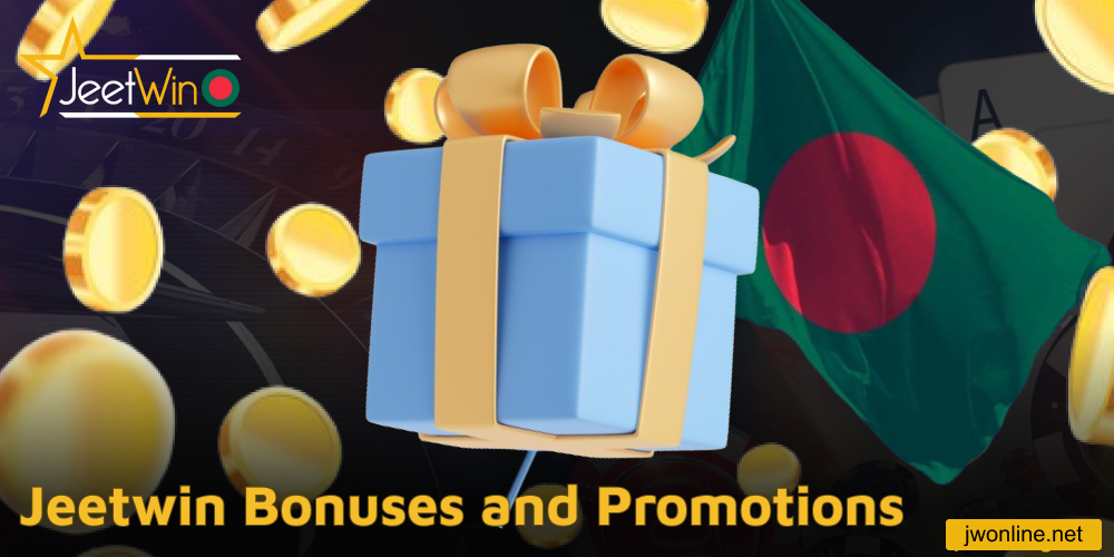 Bonuses and Promotions on Jeetwin Bangladesh