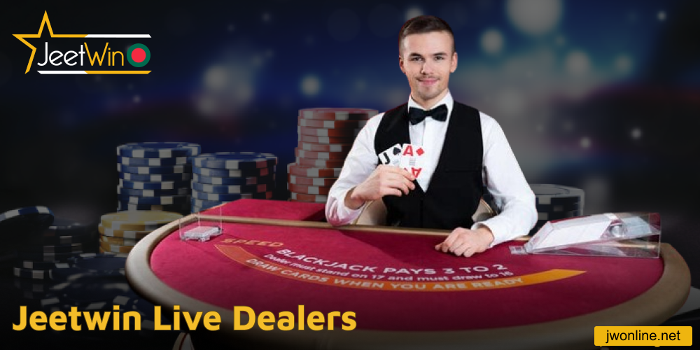 Live dealers in Jeetwin BD online casino