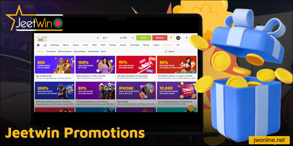 Jeetwin Promotions for Bengali players