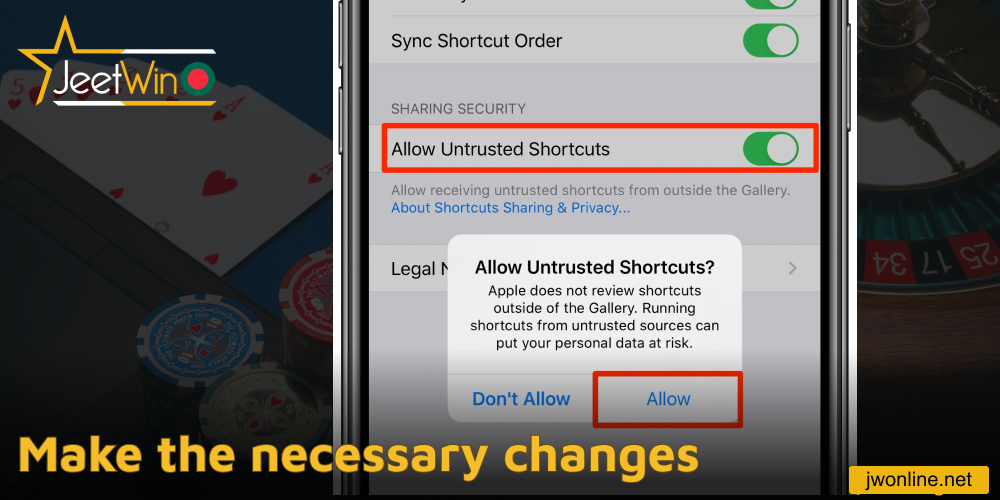 Make the necessary changes on Jeetwin