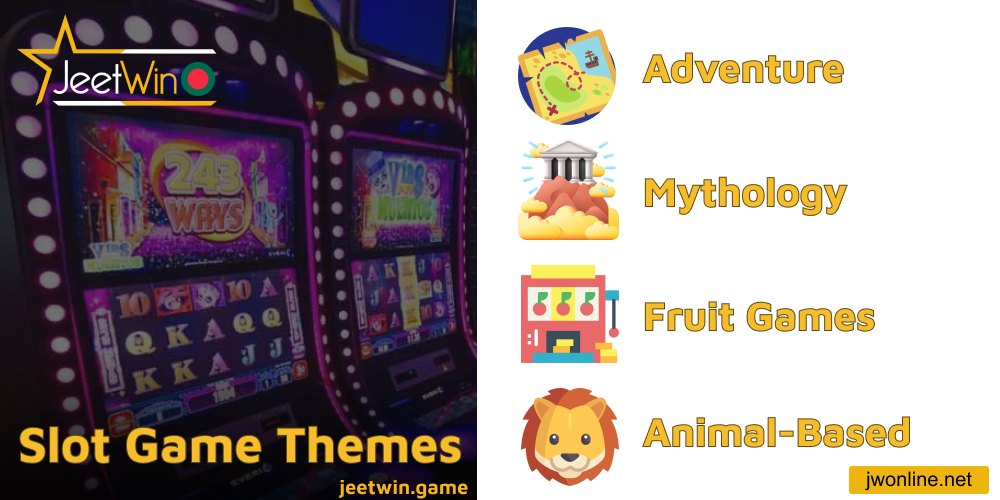 The main thems of Jeetwin slot games