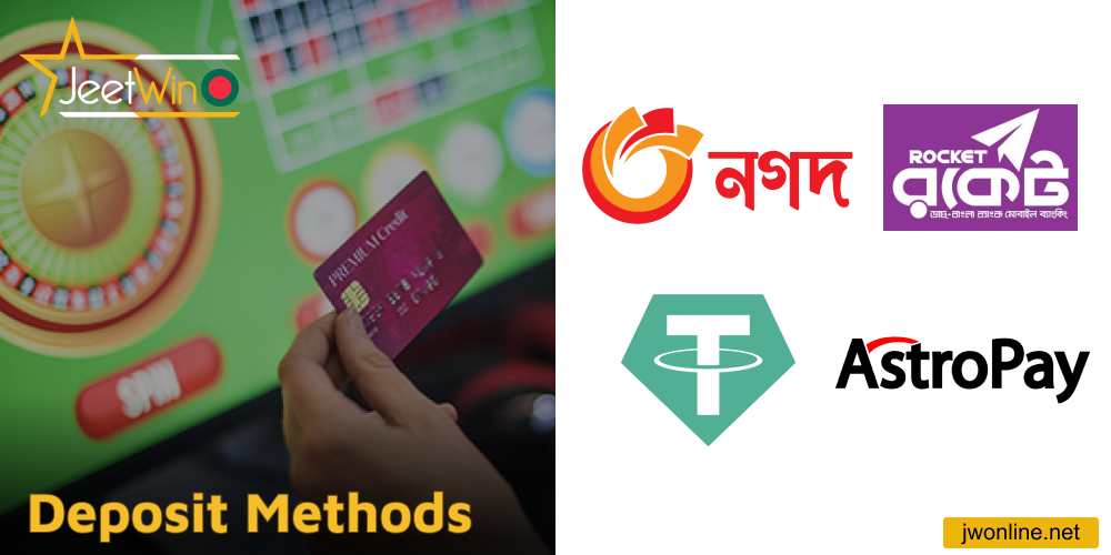 Deposit Methods on Jeetwin Bangladesh