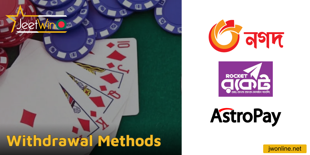Withdrawal Methods on Jeetwin Bangladesh